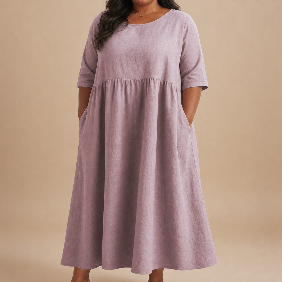 Nannie | Classic Mid Sleeve Dress