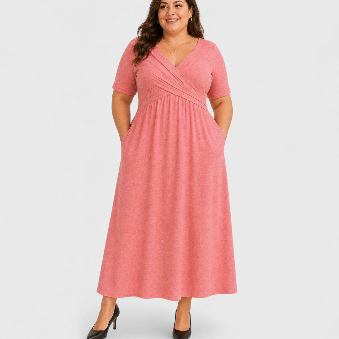 Lacey | Elegant Midi Dress with Pockets
