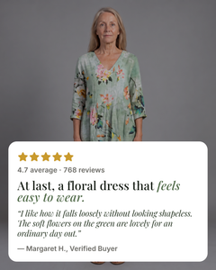 India-Rose | Floral Summer Dress five star customer review