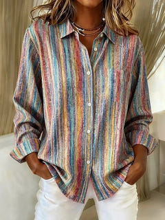 Lottie | Vintage Stripe Blouse