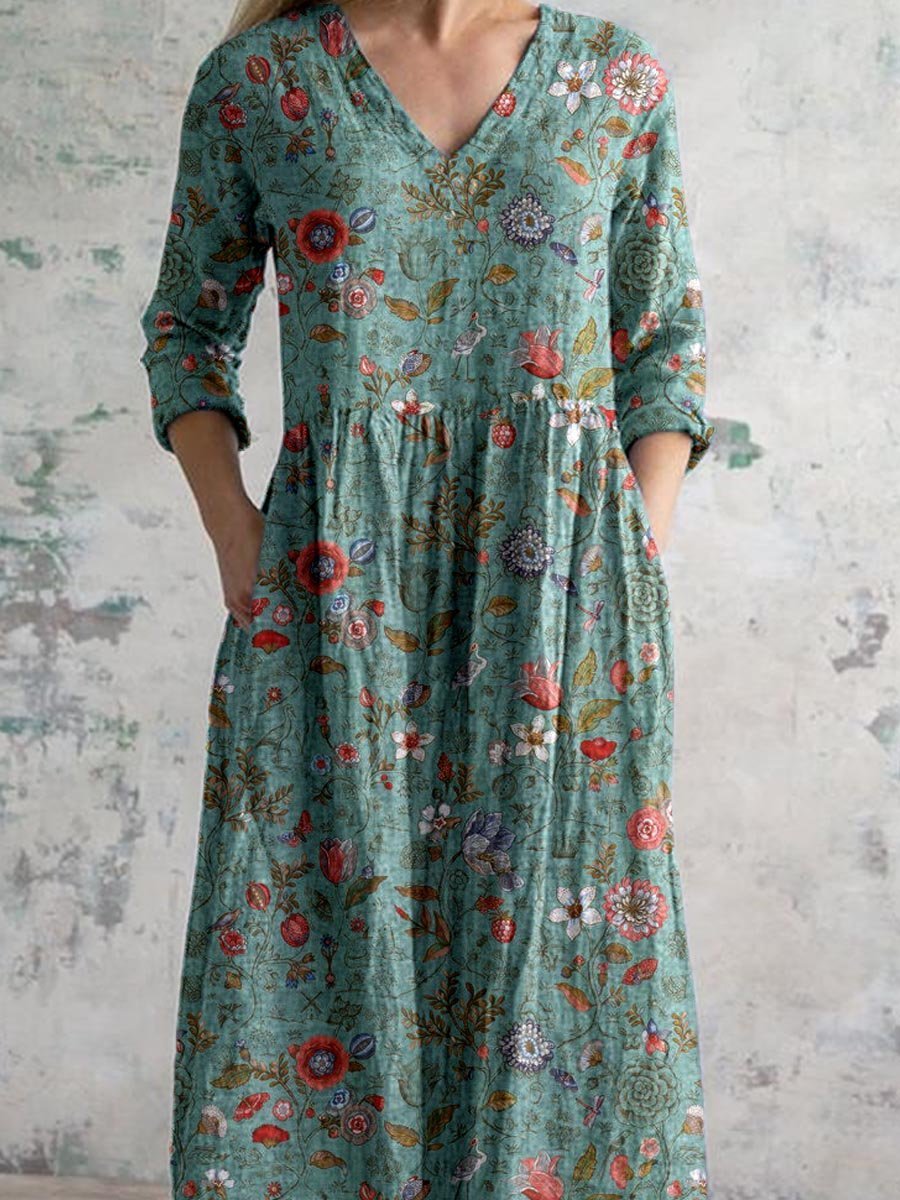 Ailbhe | Timeless Cotton Midi Dress