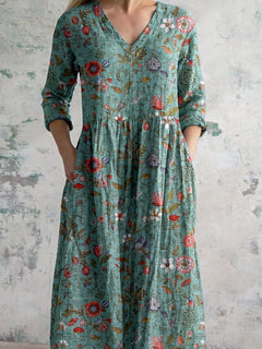 Ailbhe | Timeless Cotton Midi Dress
