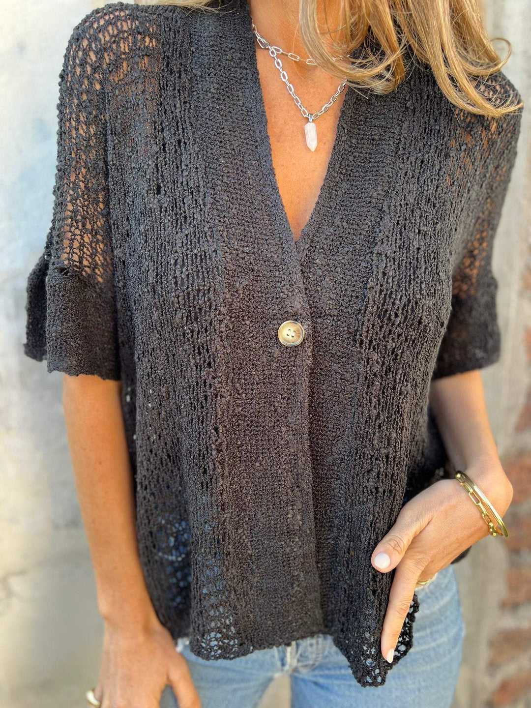 Winifred | Chic Textured Blouse