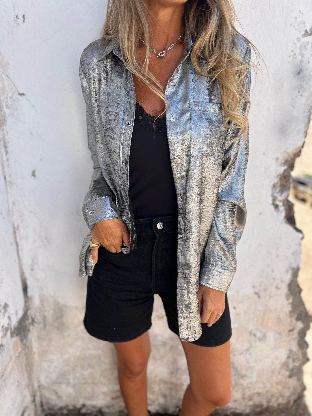 Mairi | Radiant Shimmer Blouse