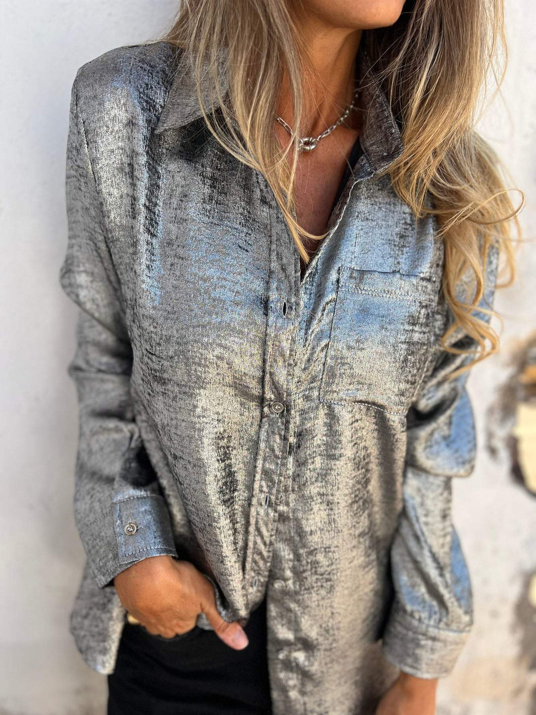 Mairi | Radiant Shimmer Blouse
