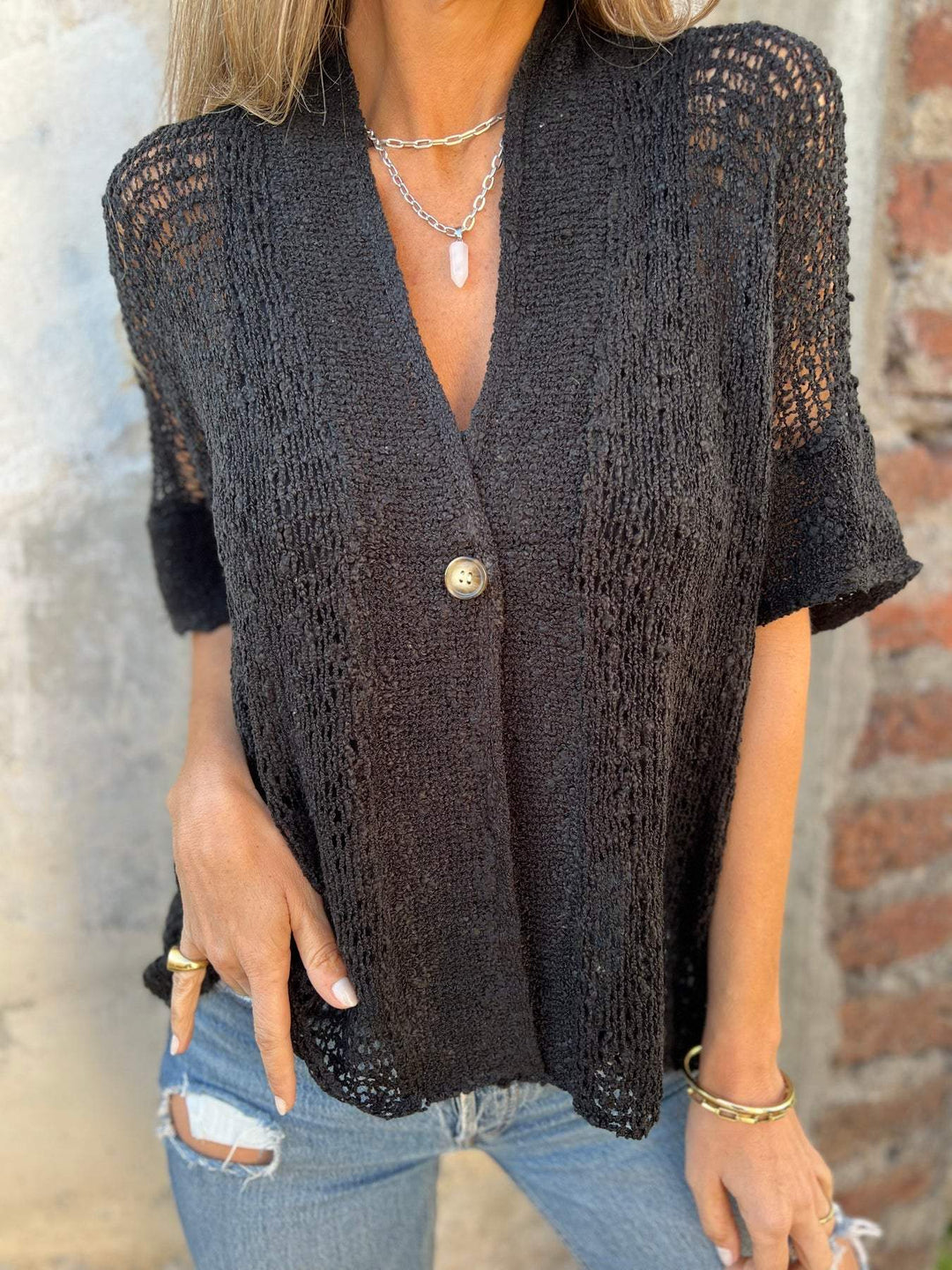 Winifred | Chic Textured Blouse