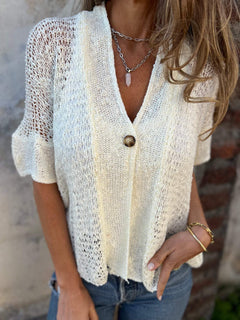 Winifred | Chic Textured Blouse