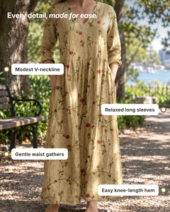 Jules | Floral Summer Dress details