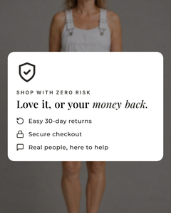 Kacey | Classic Denim Overall Shorts money-back guarantee