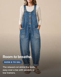 Kitti | Relaxed Utility Jumpsuit fit and sizes