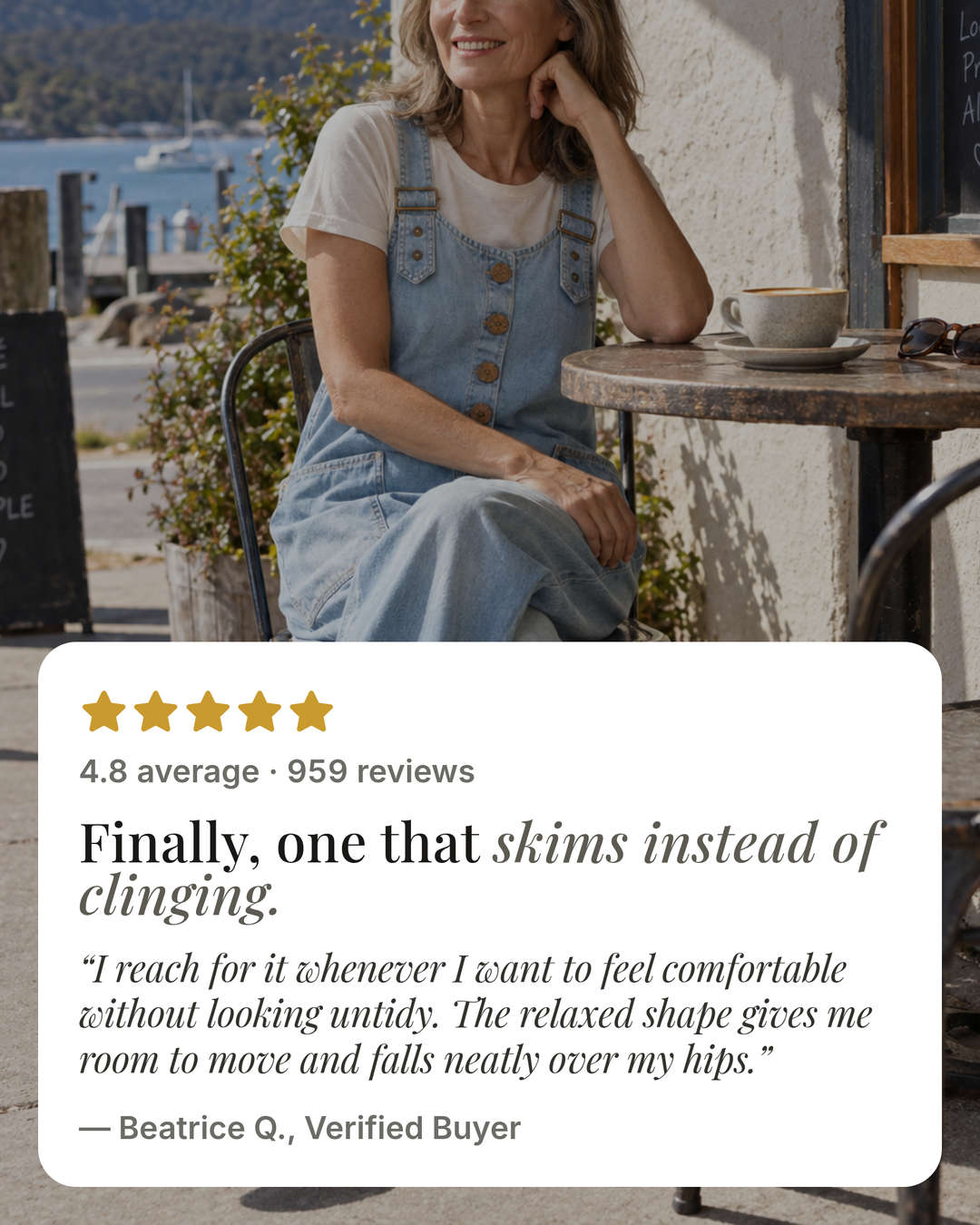 Kitti | Relaxed Utility Jumpsuit five star customer review