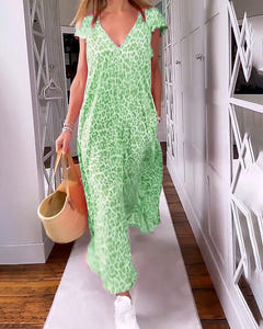 Cassandra | V-Neck Maxi Dress