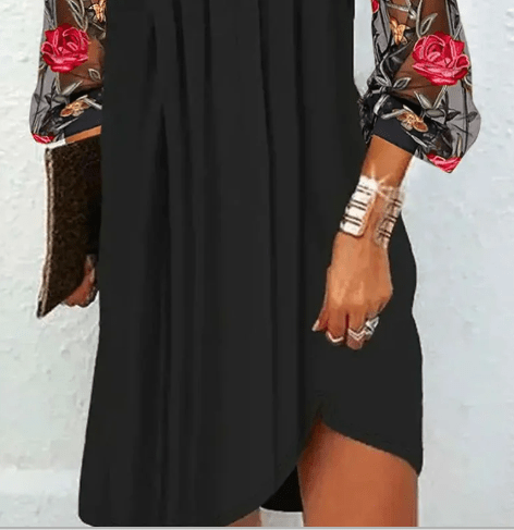 Indie | Timeless Sheer Sleeve Midi
