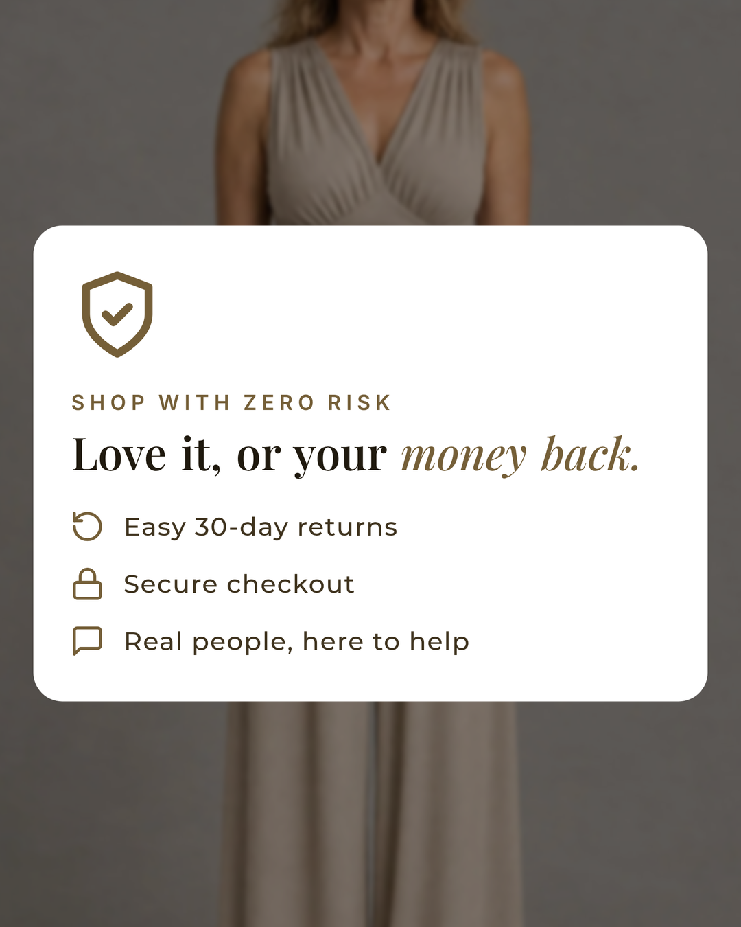Lainey | Wide-Leg Jersey Jumpsuit money-back guarantee