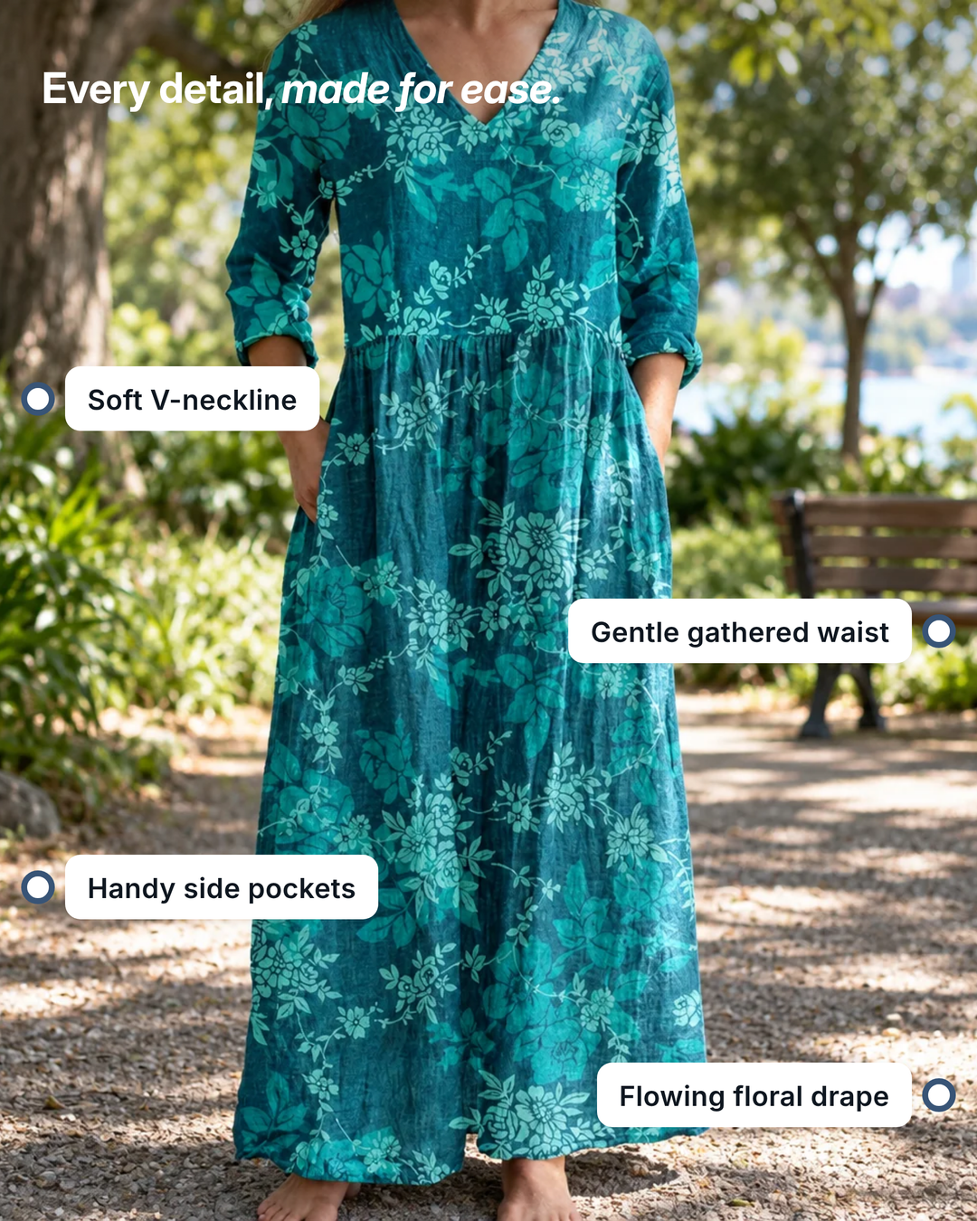 Lee | Floral Summer Dress details