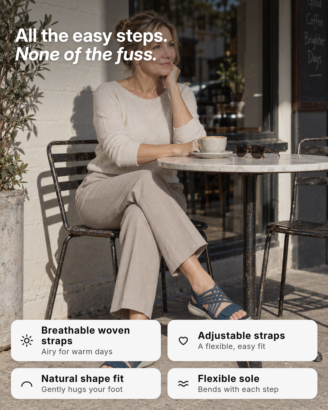 Lizette | Orthotic Support Sandals benefits