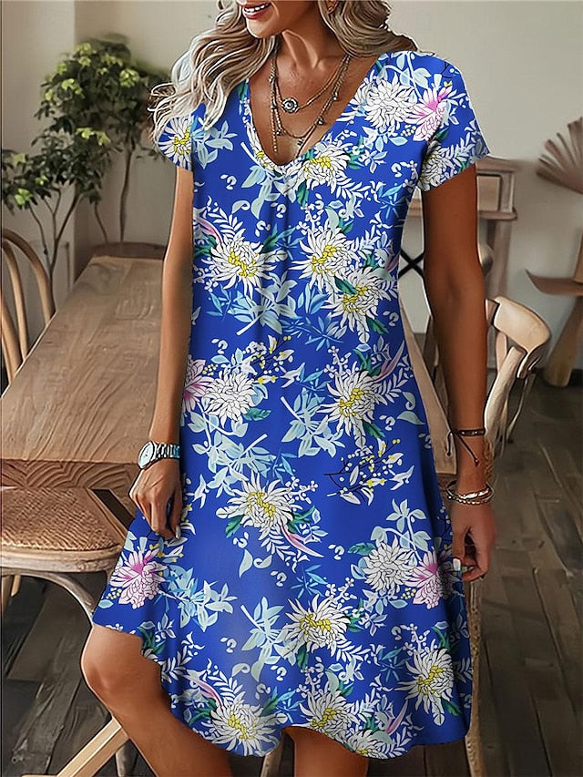 Rumer | Coastal Bloom Mini Dress