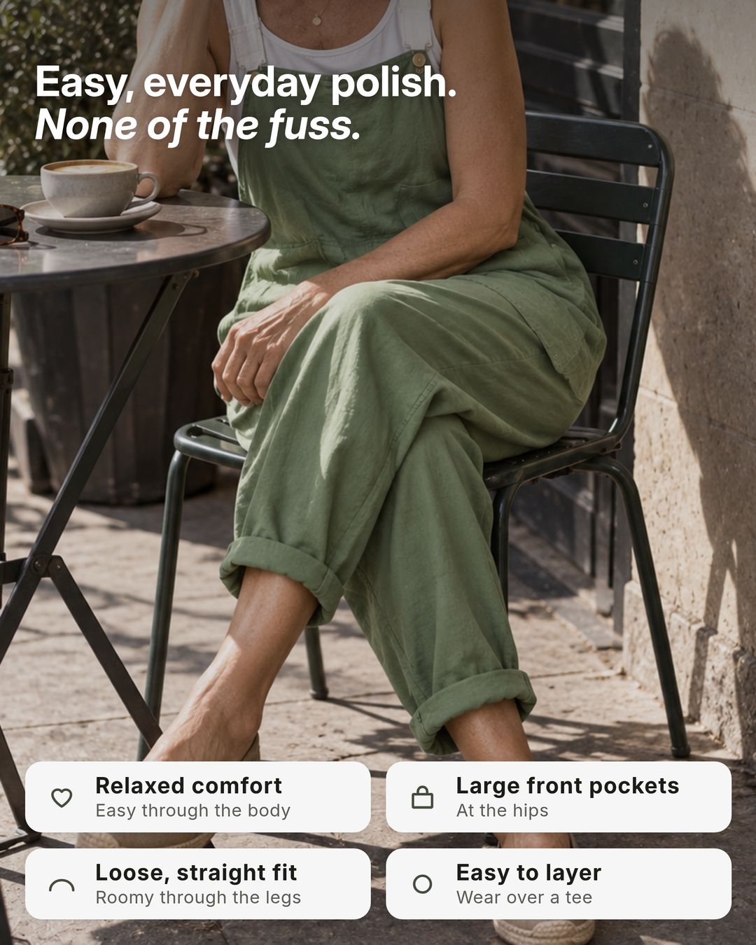 Mabli | Relaxed Everyday Jumpsuit benefits