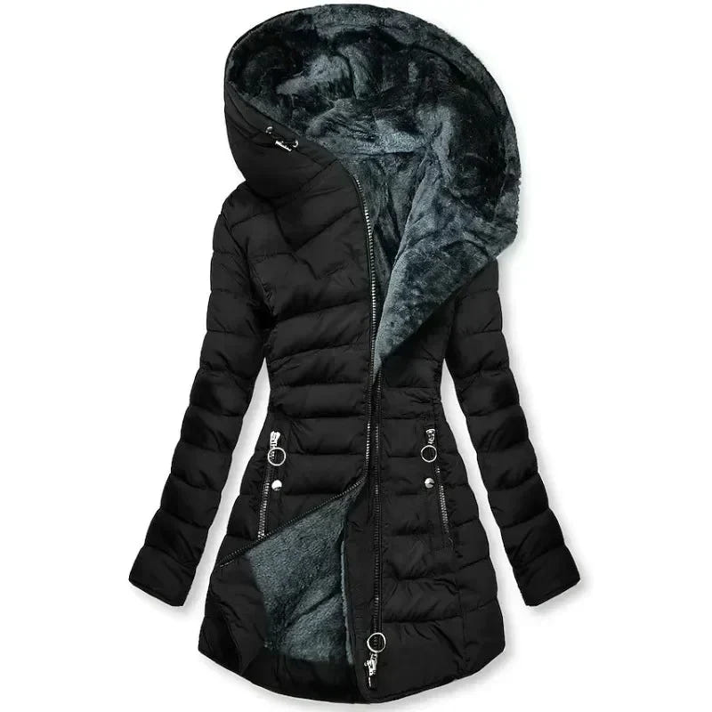 Eibhlín | Fur Lined Hooded Jacket