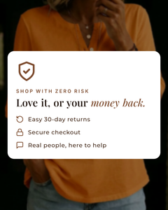 Meegan | Buttoned Henley Top money-back guarantee