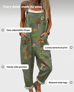 Nadine | Printed Wide-Leg Jumpsuit details