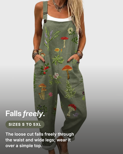 Nadine | Printed Wide-Leg Jumpsuit fit and sizes