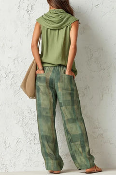 The green set from the back