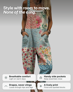 Nicola | Printed Linen Overalls benefits