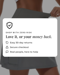 Oceane | Skort With Built-In Shorts money-back guarantee