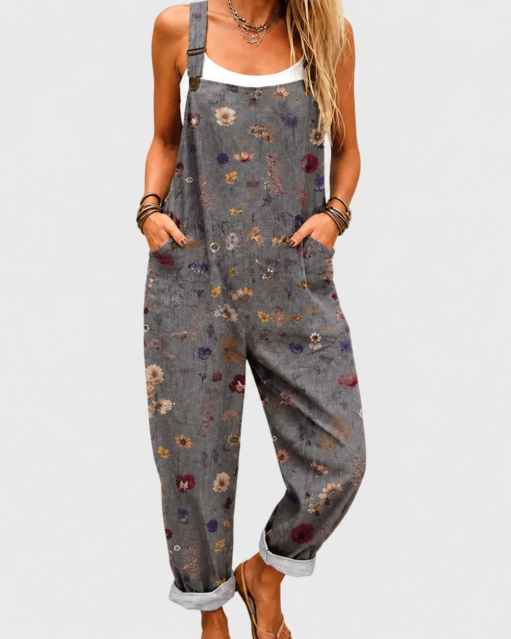 Oighrig | Printed Jumpsuit Loose Fit