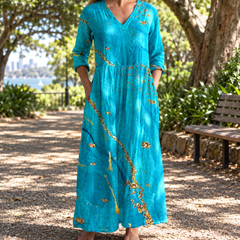 Vesna | Floral Summer Midi Dress