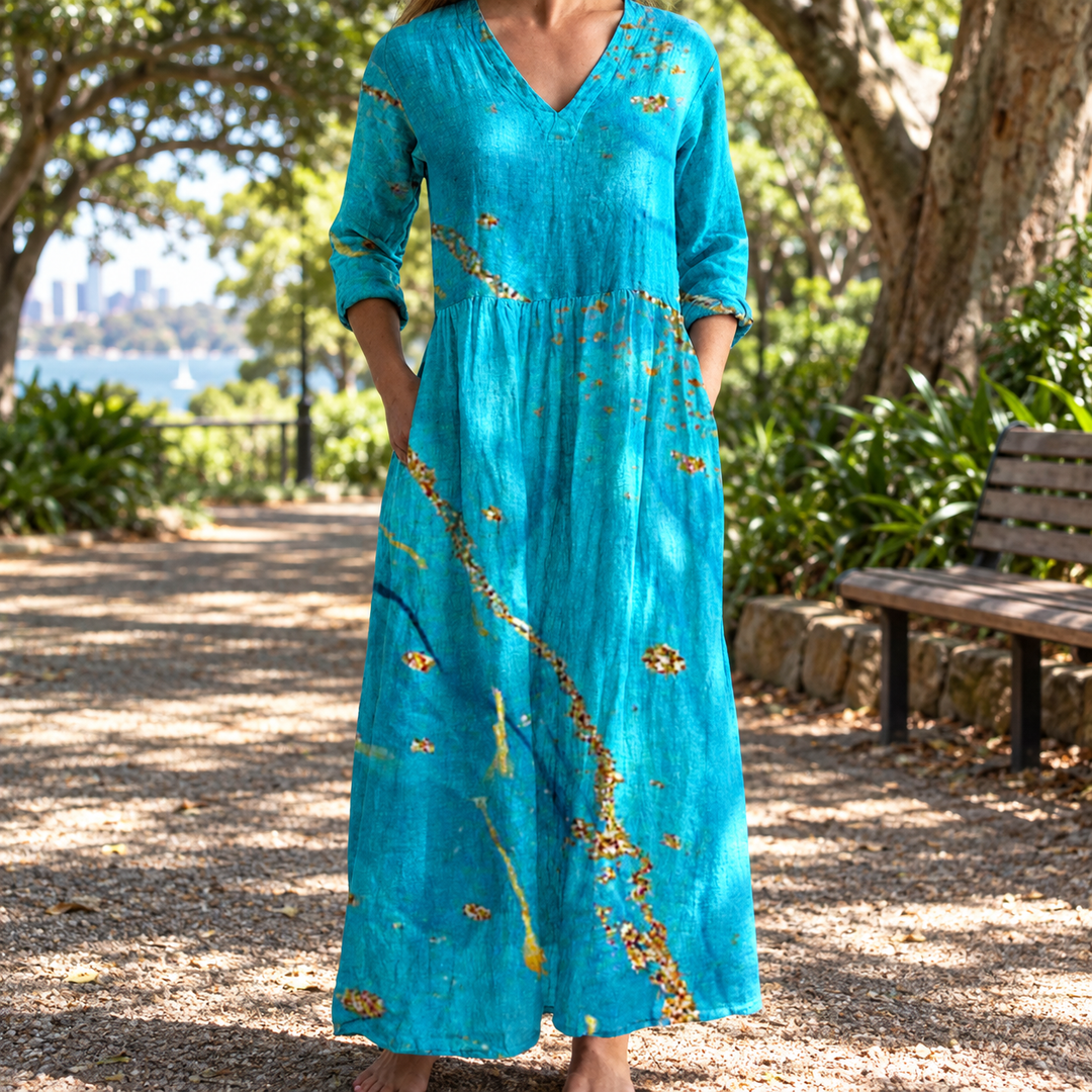 Vesna | Floral Summer Midi Dress