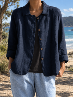 Hadley | Relaxed Button-Front Shirt