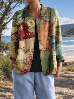 Ryanna | Artful Patchwork Jacket