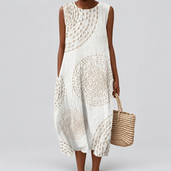 Ami | Retro Casual Midi Dress