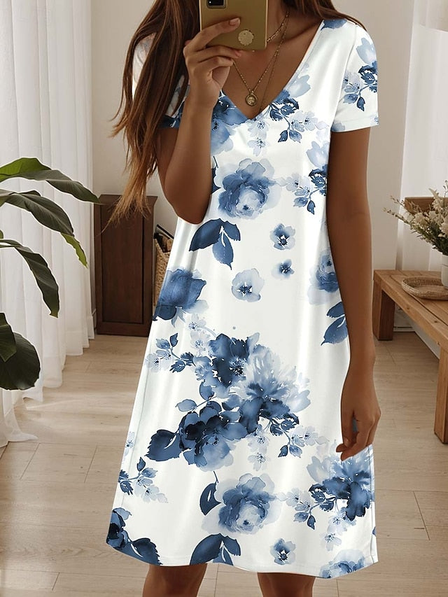 Rumer | Coastal Bloom Mini Dress