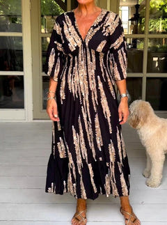 Tina | Timeless Print Maxi