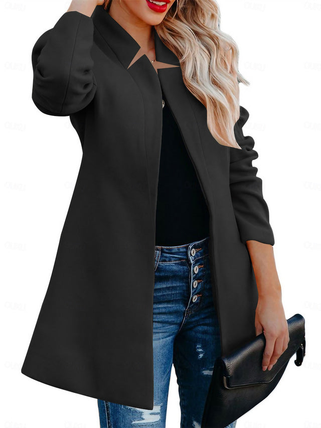 Alice | Longline Stand-Collar Winter Coat