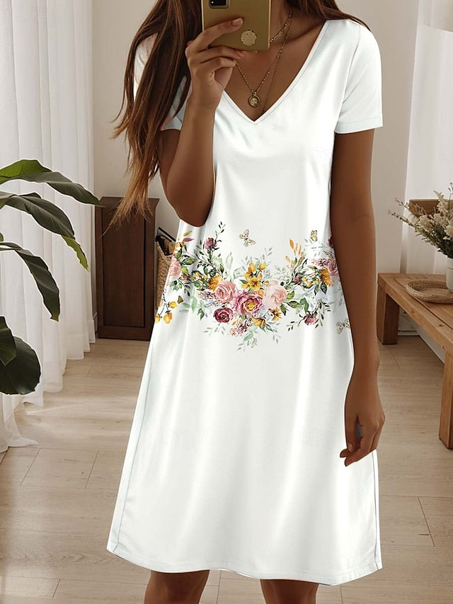 Rumer | Coastal Bloom Mini Dress