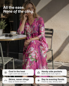 Randolph | Floral Summer Dress benefits