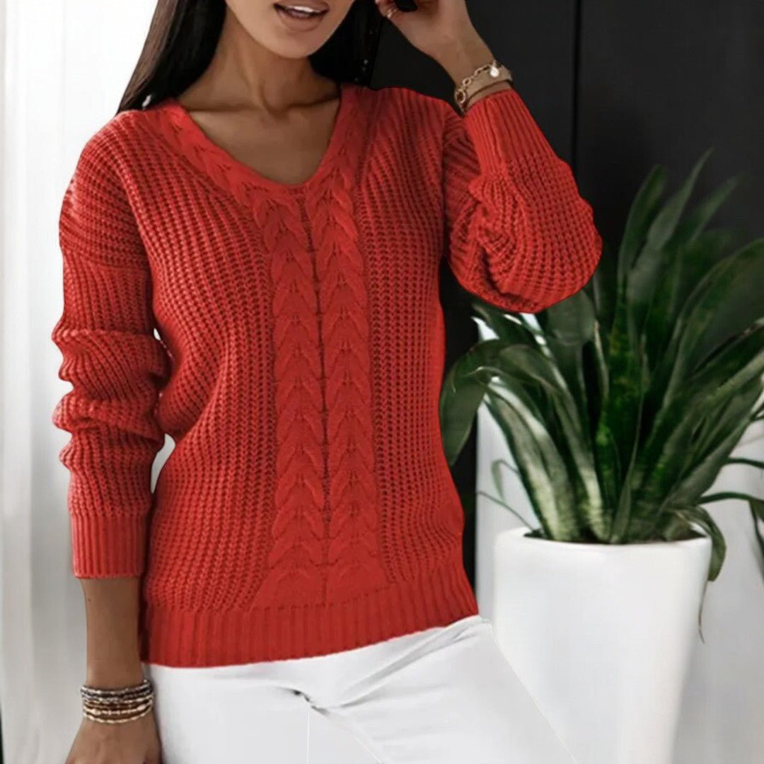 Trina | Scandi Knit Top