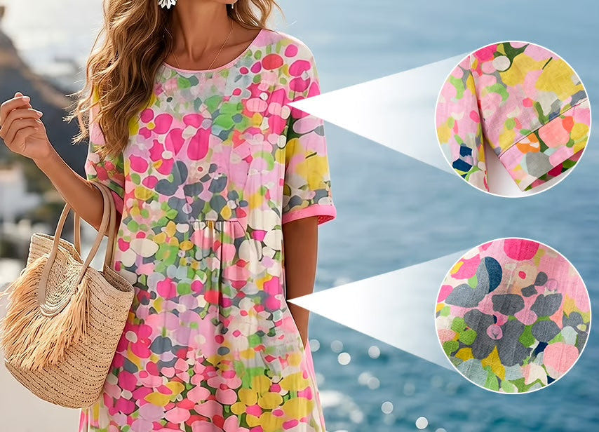 Riona | Charming Floral Dress