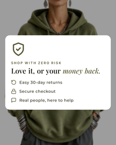 Salene | Military Detail Hoodie money-back guarantee