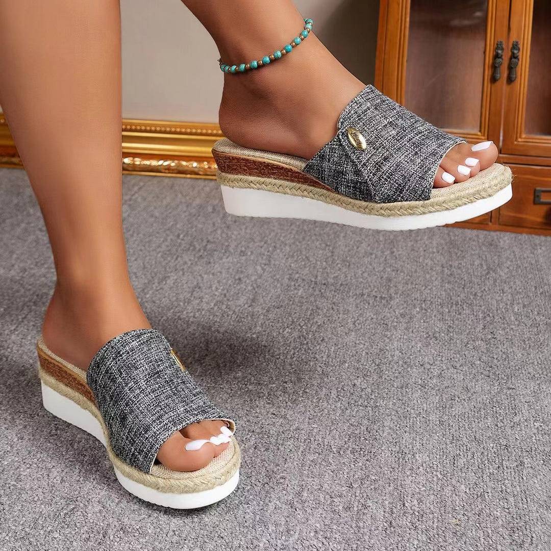 Zenith | Denim-Inspired Ergonomic Sandals
