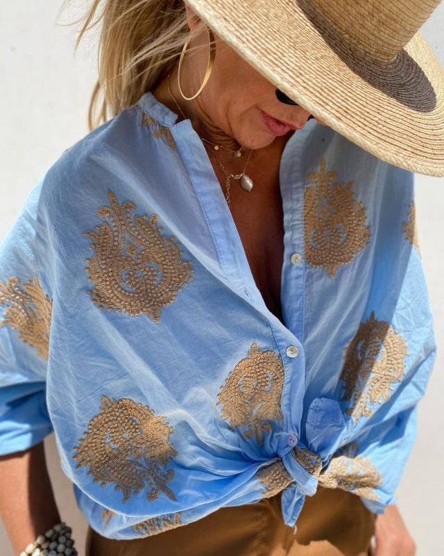 Roisin | Effortless Button-Down Blouse
