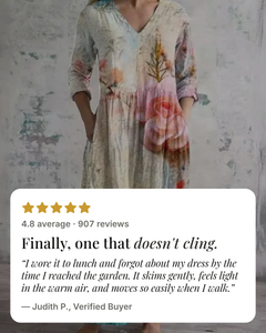 Savannah | Floral Summer Dress five star customer review