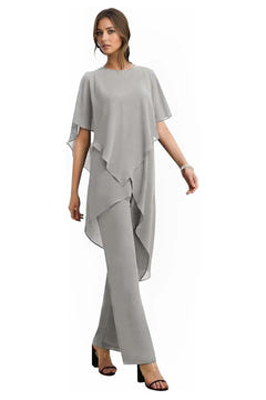 Pamela | Chiffon Two-Piece Formal Set