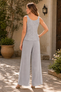 Jimena | Formal Three-Piece Pant Set