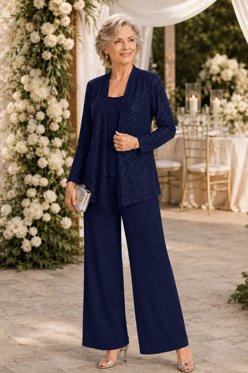 Jimena | Formal Three-Piece Pant Set