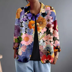 Danette | Blossom Open-Front Jacket